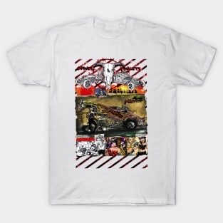 curves and bullets "bloody saphos" funny car T-Shirt